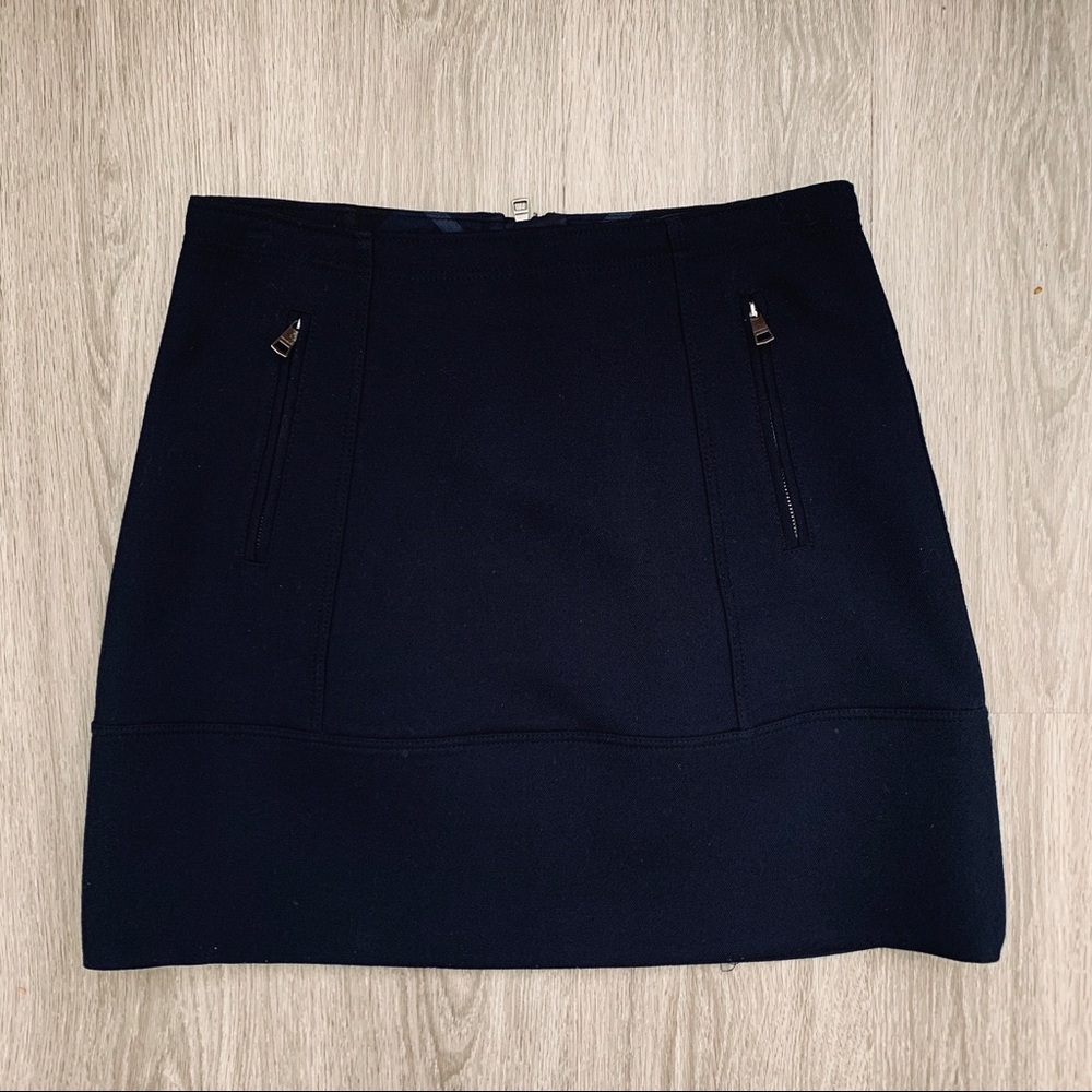 Authentic Burberry Navy Skirt